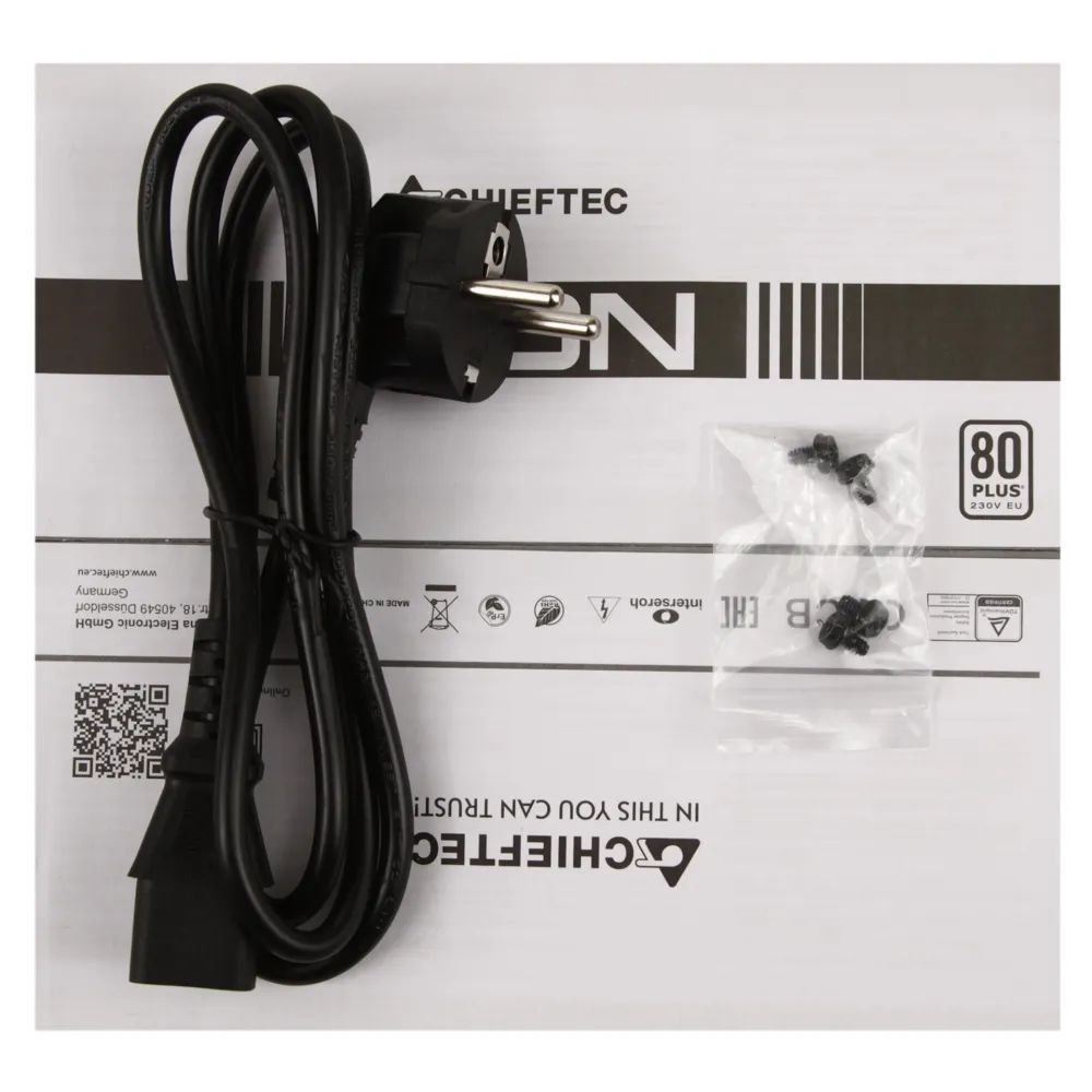 Блок питания ATX 500 W Chieftec EON ZPU-500S — фото 5