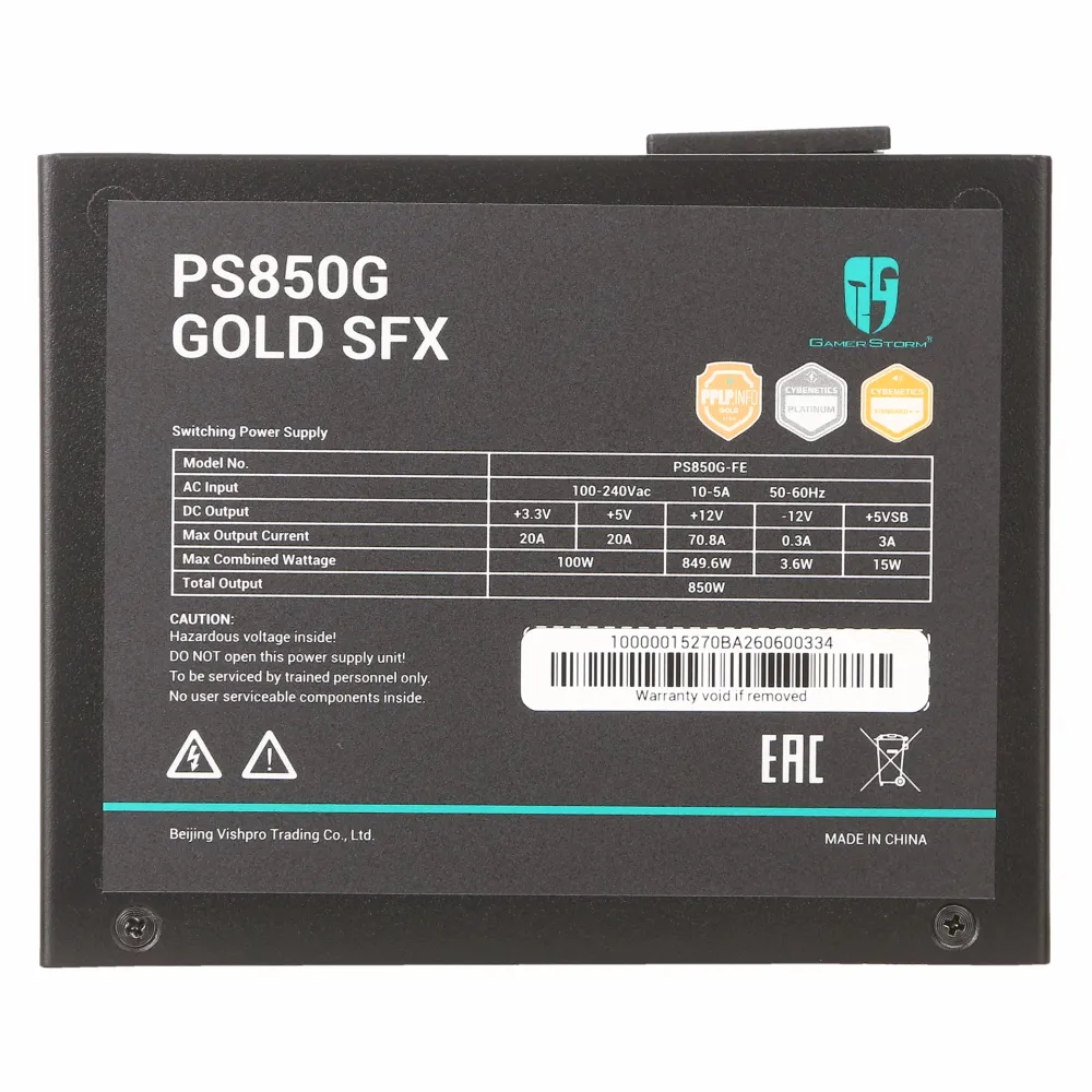 Блок питания SFX 850 W DeepCool GamerStorm PS850G — фото 5