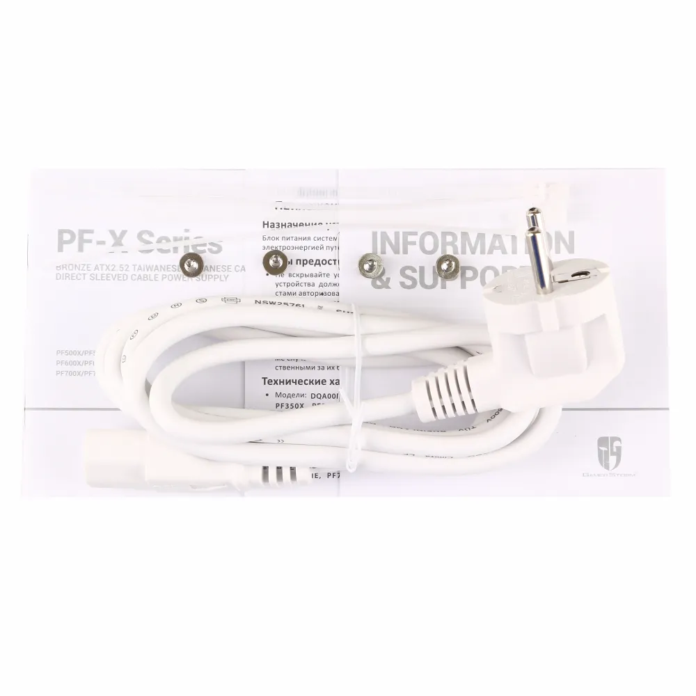 Блок питания ATX 500 W DeepCool GamerStorm PF500X-HD, White — фото 5