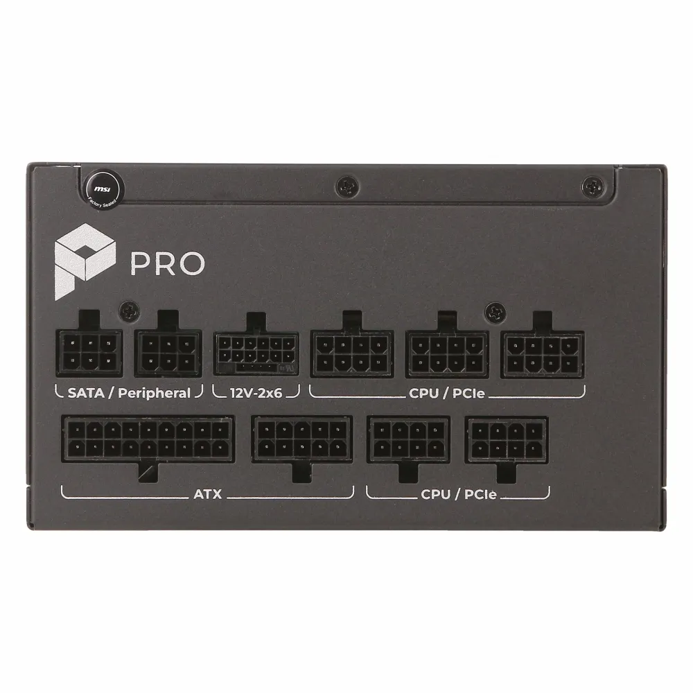 Блок питания ATX 850 W MSI Pro A850PL PCIE5 — фото 3