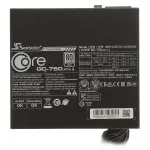 Блок питания ATX 750 W Seasonic CORE GC-750 ATX 3.1 — фото 4