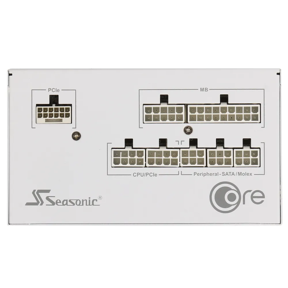Блок питания ATX 750 W Seasonic CORE GX-750 White — фото 3
