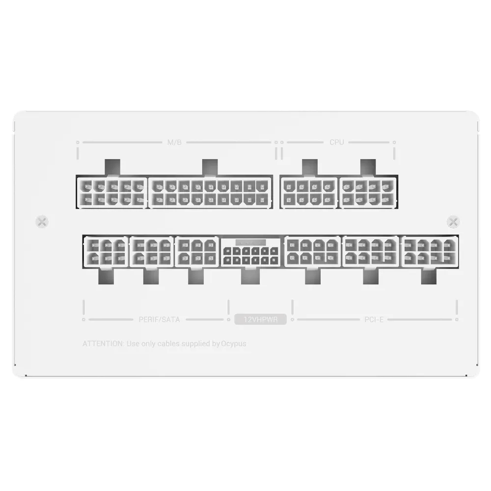 Блок питания ATX 1200 W Ocypus Iota P1200 WH — фото 5