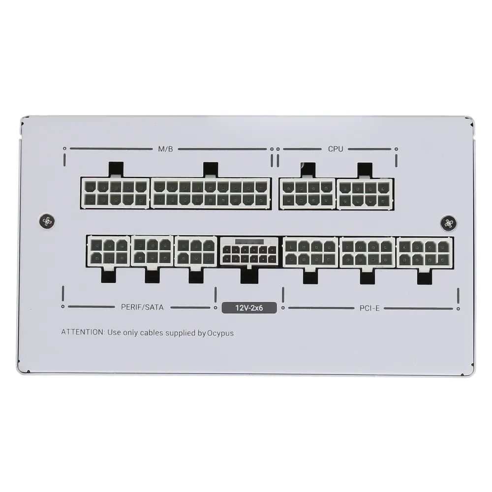 Блок питания ATX 850 W Ocypus Iota P850 White — фото 3