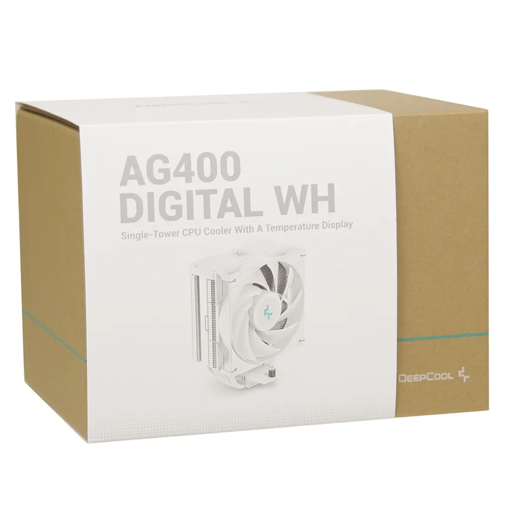 Кулер DeepCool AG400 Digital WH — фото 5