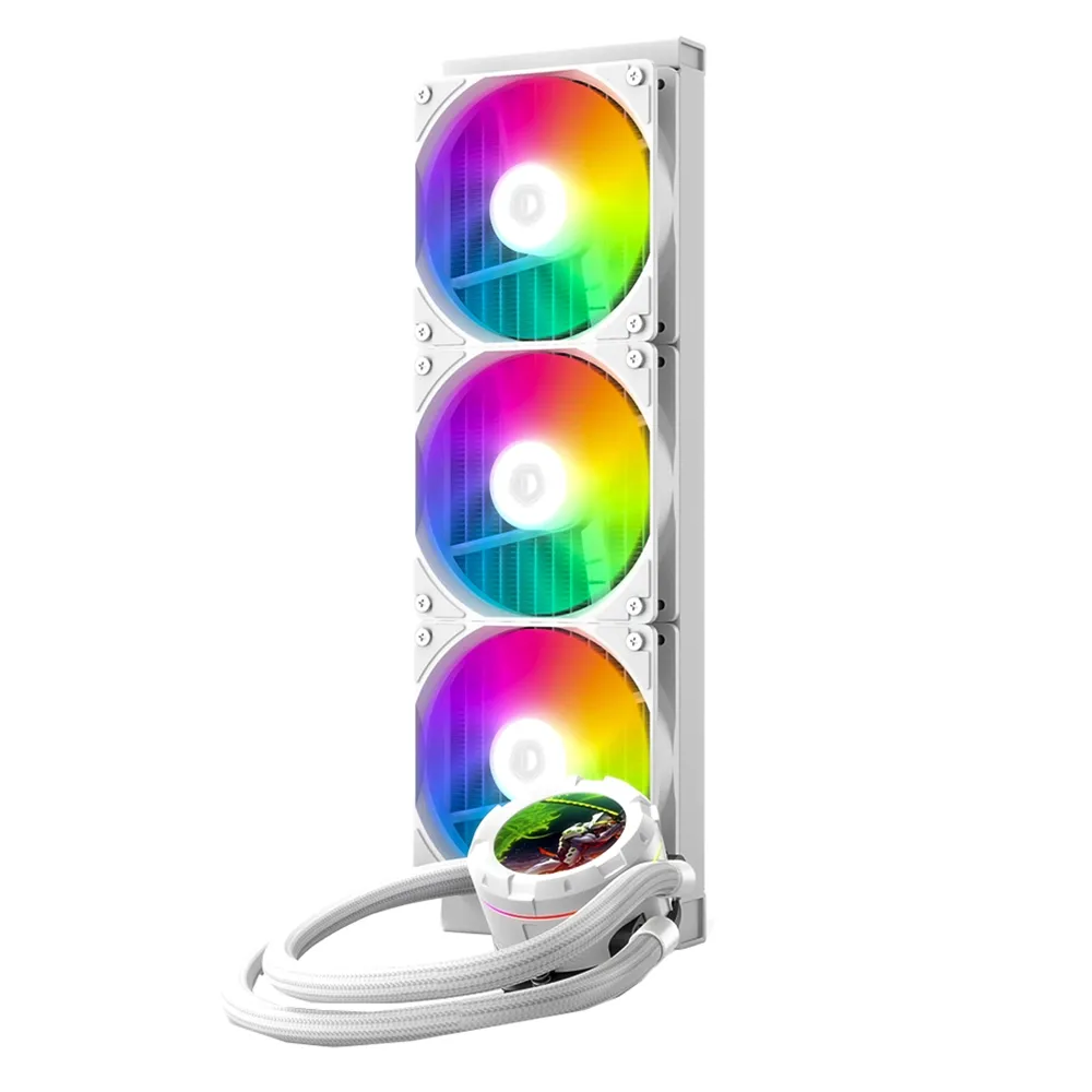 Система водяного охлаждения ID-Cooling SL360 XE WHITE — фото 2
