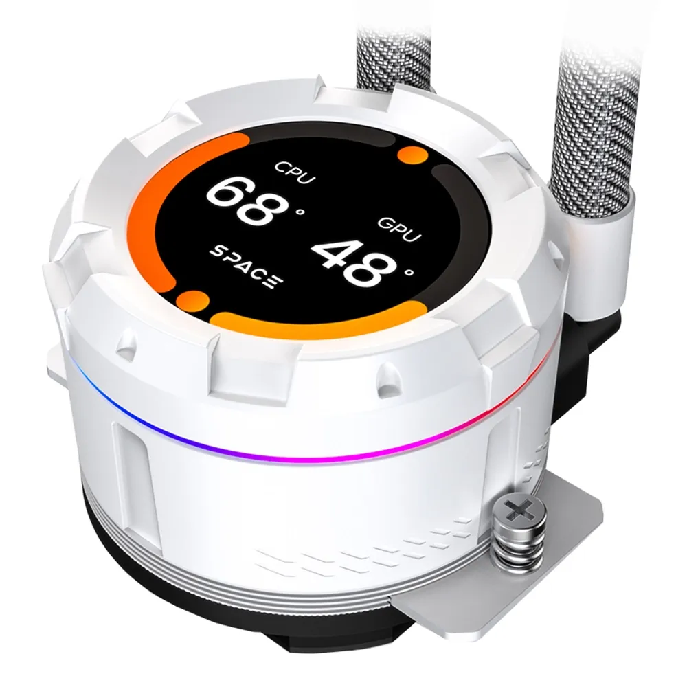 Система водяного охлаждения ID-Cooling SL240 XE WHITE — фото 4