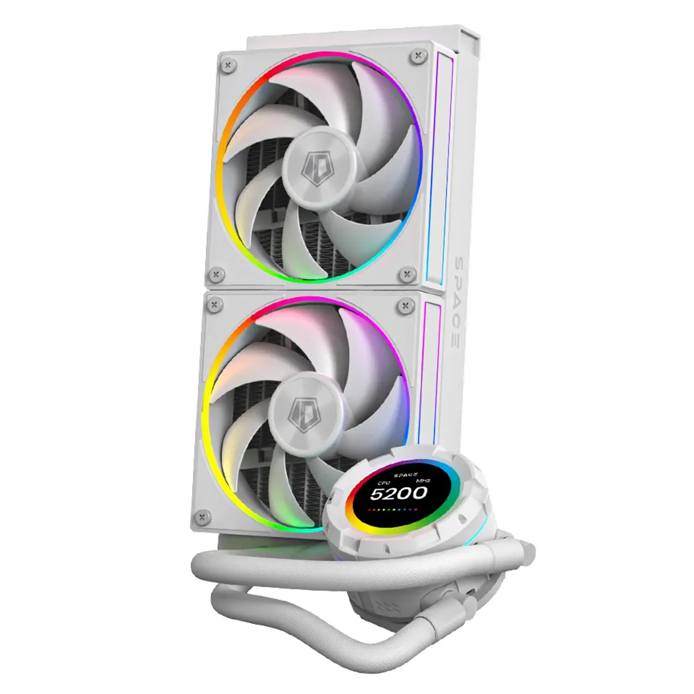 Система водяного охлаждения ID-Cooling SL240 XE WHITE — фото 2