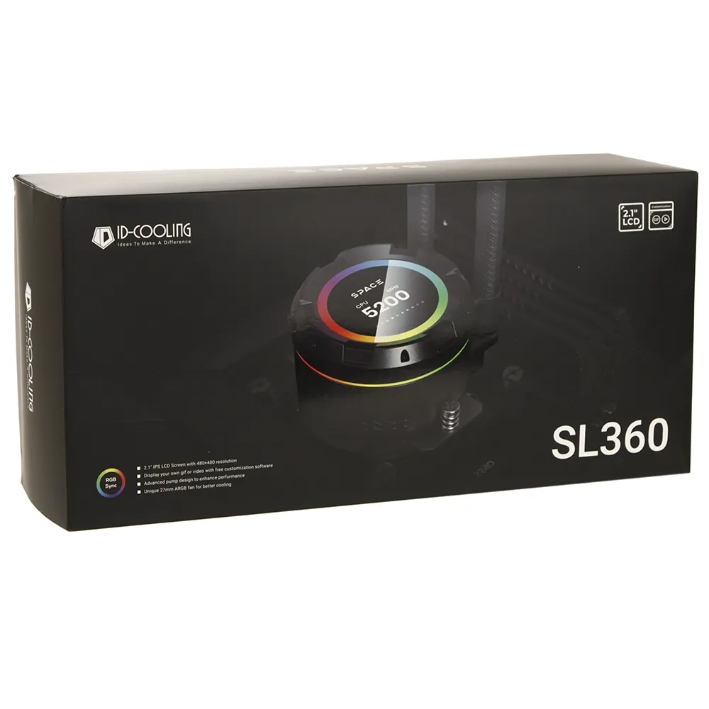 Система водяного охлаждения ID-Cooling SL360 — фото 5