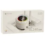 Система водяного охлаждения ID-Cooling SL240 White — фото 5