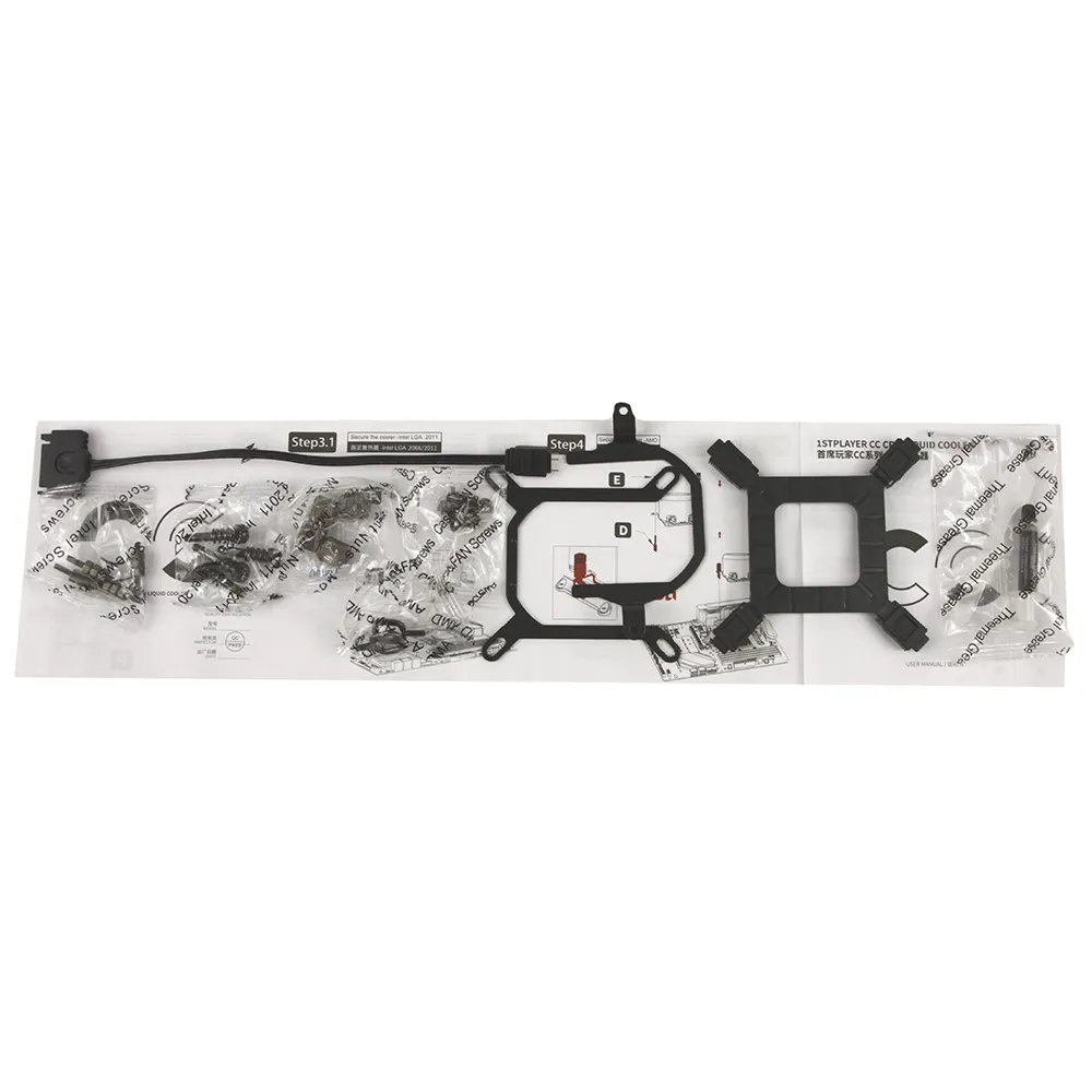 Система водяного охлаждения 1Stplayer CC 360 Black — фото 3