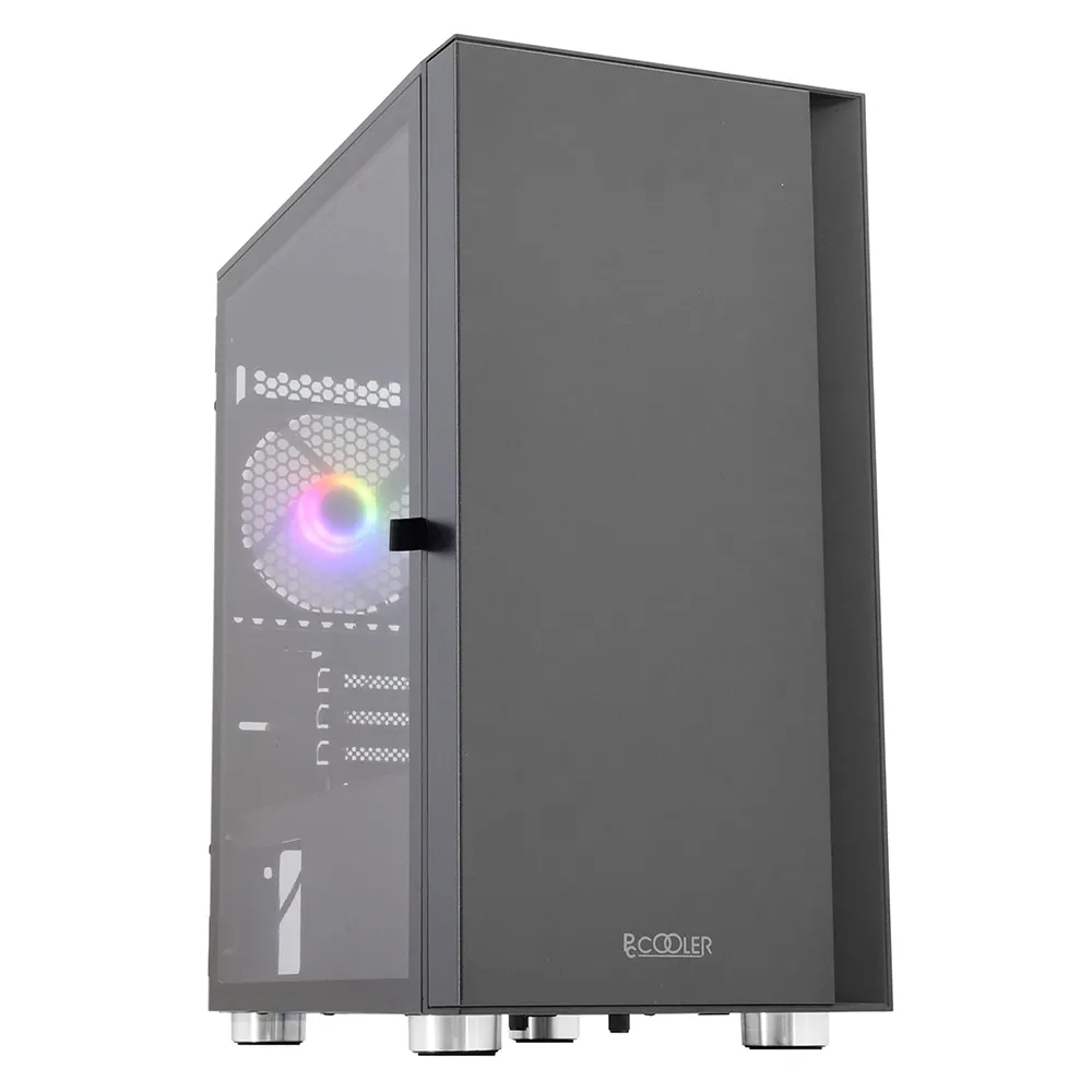 Корпус PCCooler LM300 ARGB BK, Black