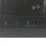 Корпус PCCooler LM300 ARGB BK, Black — фото 3