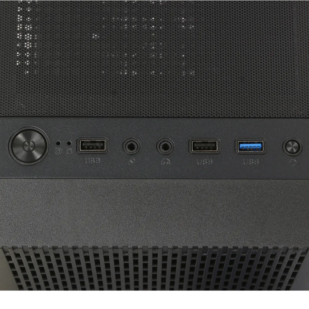Корпус PCCooler MA100 MESH BK, Black — фото 3