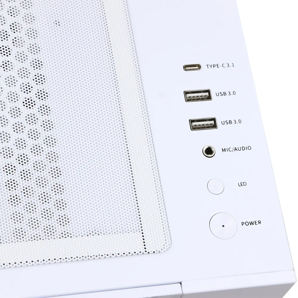 Корпус PCCooler C3 T500 ARGB WH, White — фото 3