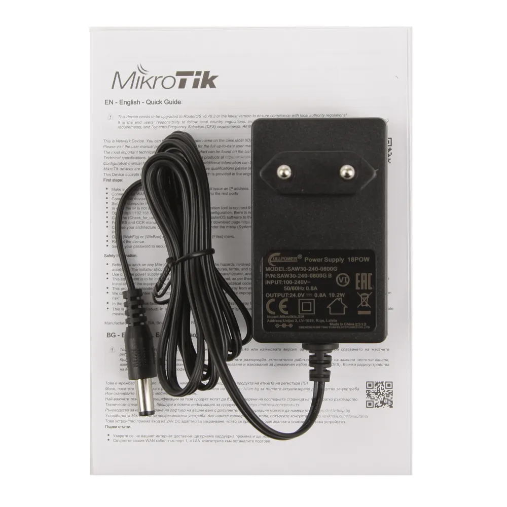 Switch 5 port MikroTik CRS106-1C-5S — фото 3