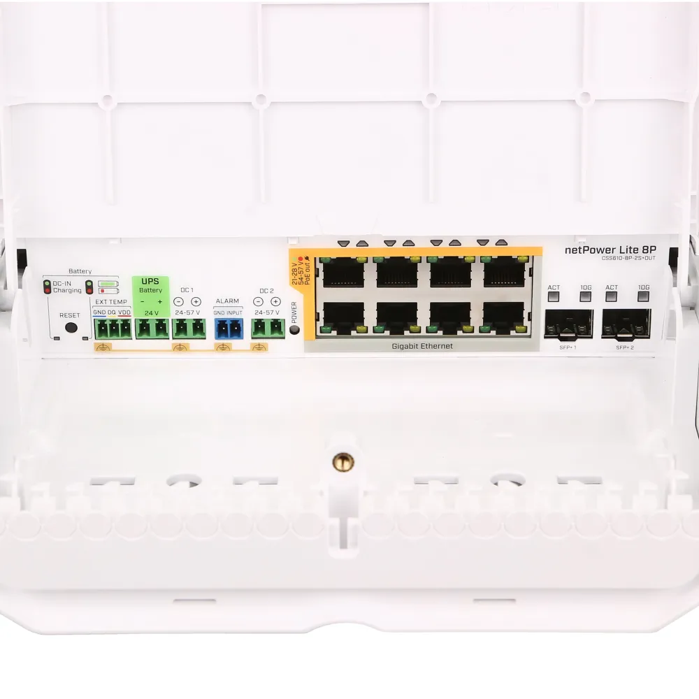 Switch 8 port Mikrotik CSS610-8P-2S+OUT — фото 2
