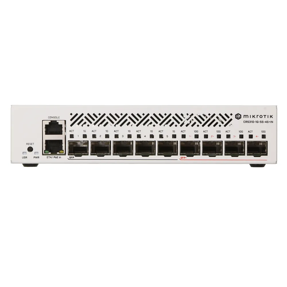 Switch 9 port MikroTik CRS310-1G-5S-4S+IN — фото 2