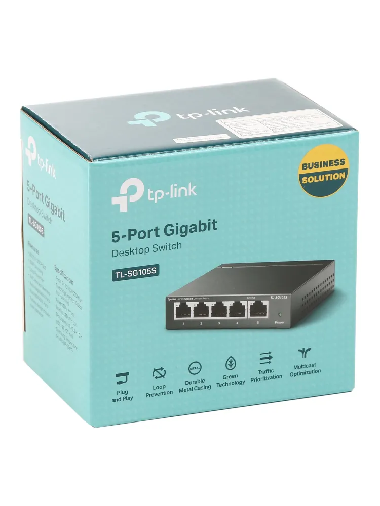 Switch 5 port TP-Link TL-SG105S V4.0 — фото 5