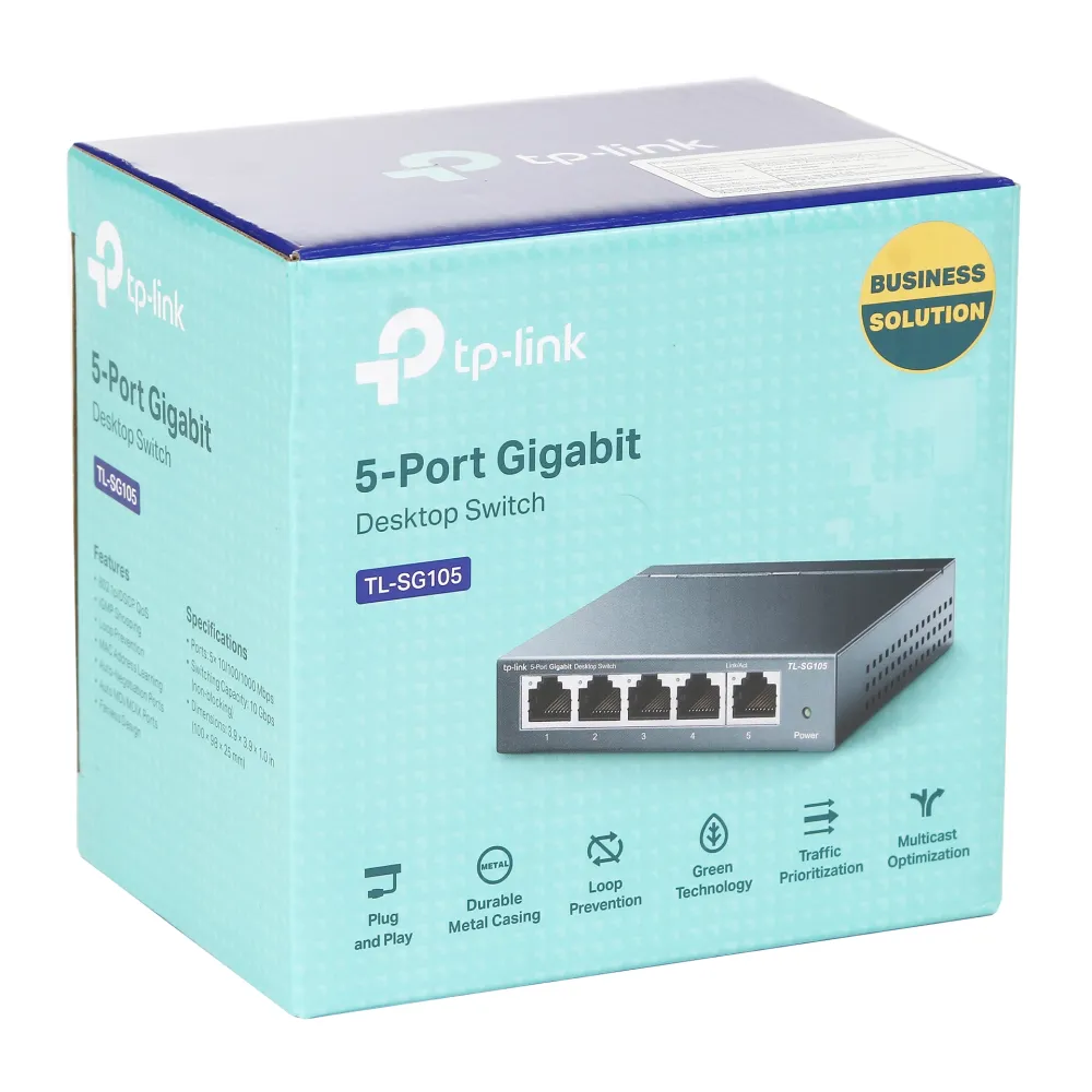 Switch 5 port TP-Link TL-SG105 V9.0 — фото 5