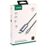 Кабель USB Type-C - DisplayPort Ugreen CM556, 1m, BOX — фото 3