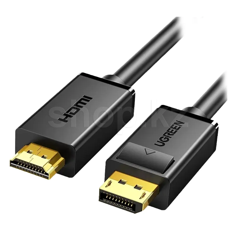Кабель DisplayPort to HDMI Ugreen DP105, 5m., m-m, BOX