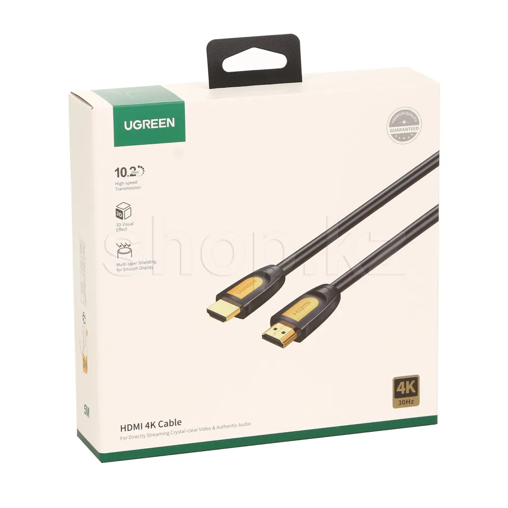Кабель HDMI Ugreen 10167, 4K, 5m, m-m, BOX — фото 3