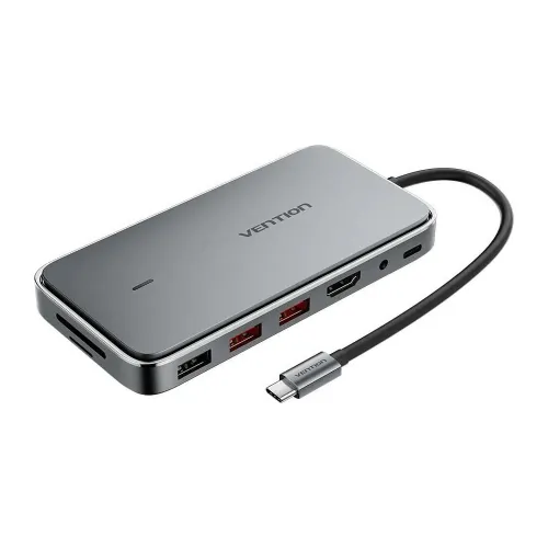 Переходник USB Type-C Multi Function Vention TPYBB, BOX