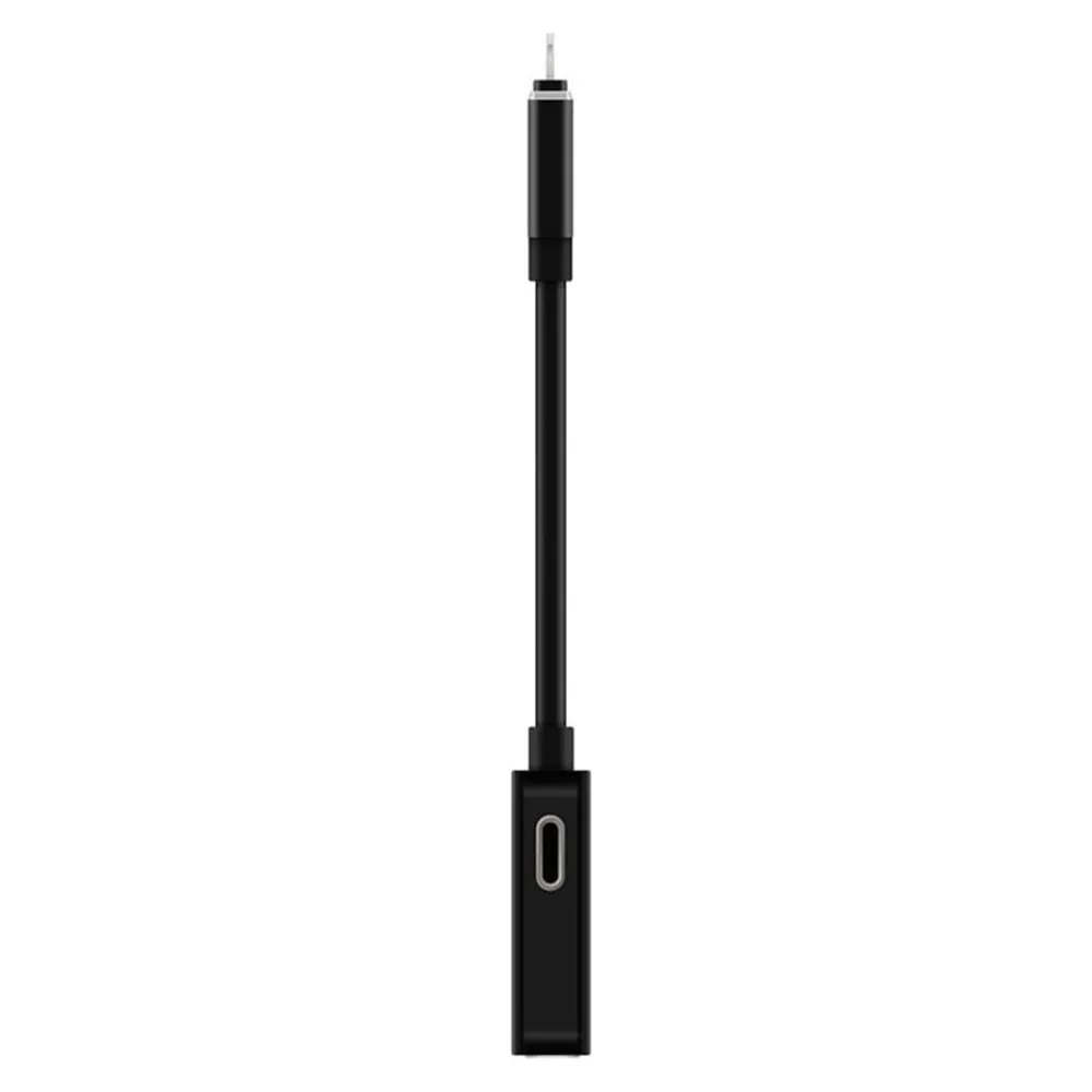 Переходник MiniJack 3.5 mm-Lightning Rombica TC-00092, BOX — фото 2