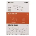 Переходник USB Type-C Multi Function 8in1, A4Tech DST-80C, BOX — фото 3