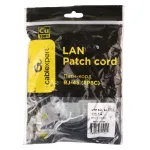 Patch cord RJ-45 5е cat Cablexpert PP10-2M/BK, UTP, 2m, Black — фото 2