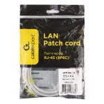 Patch cord RJ-45 5е cat Cablexpert PP12-1.5M, UTP, 1.5m, Grey — фото 2