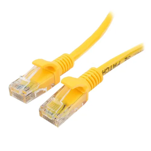 Patch cord RJ-45 5е cat Cablexpert PP10-1.5M/Y, UTP, 1.5m, Yellow