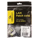 Patch cord RJ-45 5е cat Cablexpert PP12-1.5M/BK, UTP, 1.5m, Black — фото 2