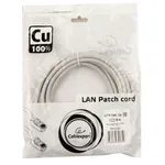 Patch cord RJ-45 5е cat Cablexpert PP10-3M, UTP, 3m, Gray — фото 2