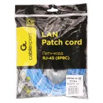 Patch cord RJ-45 5е cat Cablexpert PP10-5M/B, UTP, 5m, OEM, Blue — фото 2