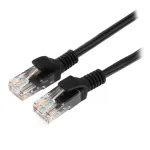 Patch cord RJ-45 5е cat Cablexpert PP10-15M/BK, UTP, 15m, OEM, Black