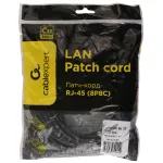 Patch cord RJ-45 5е cat Cablexpert PP10-5M/BK, UTP, 5m, Black — фото 2