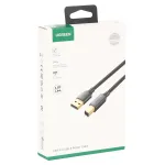 Кабель USB 2.0 Type A-B Ugreen US135, 1m, RTL — фото 4