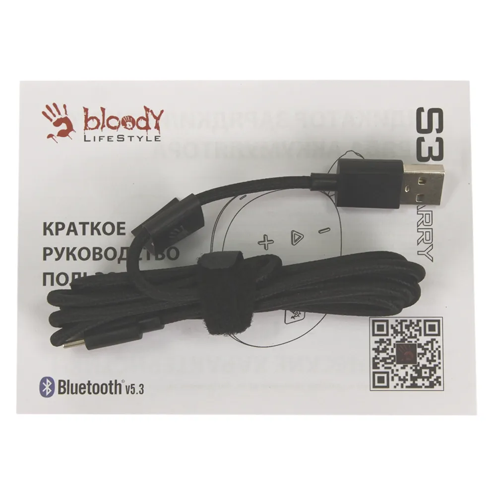 Колонка портативная A4Tech Bloody S3 Carry, Blue — фото 5