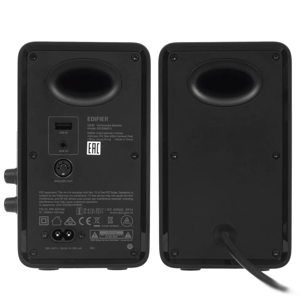 Колонки Edifier QR30 (2.0), Black — фото 5