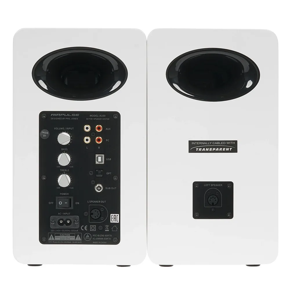Колонки Edifier AirPulse A100 (2.0), White — фото 3