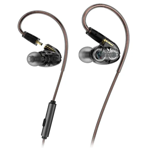 Гарнитура Music Public Kingdom IEM200M, Transparent Black