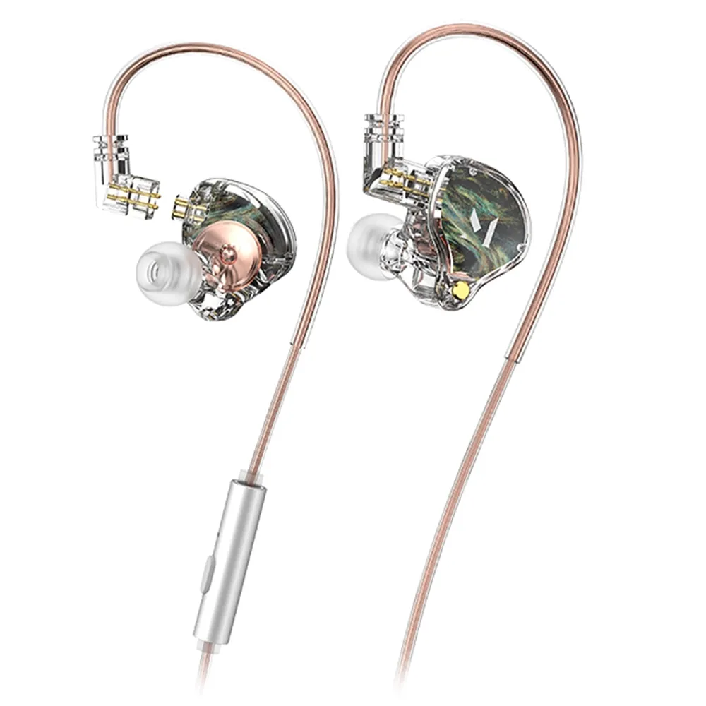 Гарнитура Music Public Kingdom IEM120M, Transparent Copper