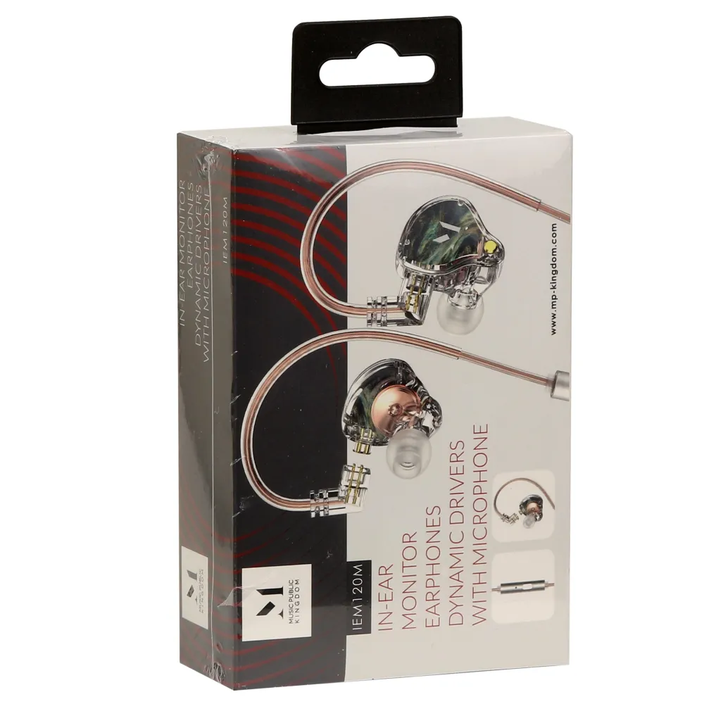 Гарнитура Music Public Kingdom IEM120M, Transparent Copper — фото 4