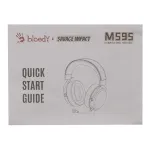 Гарнитура A4Tech Bloody M595 Proxy Boom, White — фото 5
