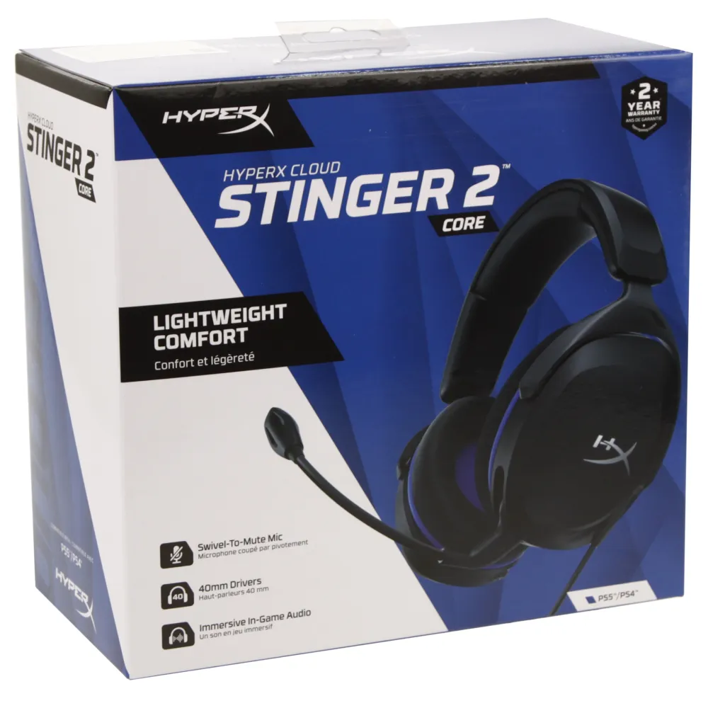 Гарнитура HyperX Cloud Stinger 2 Core PS, Black — фото 5