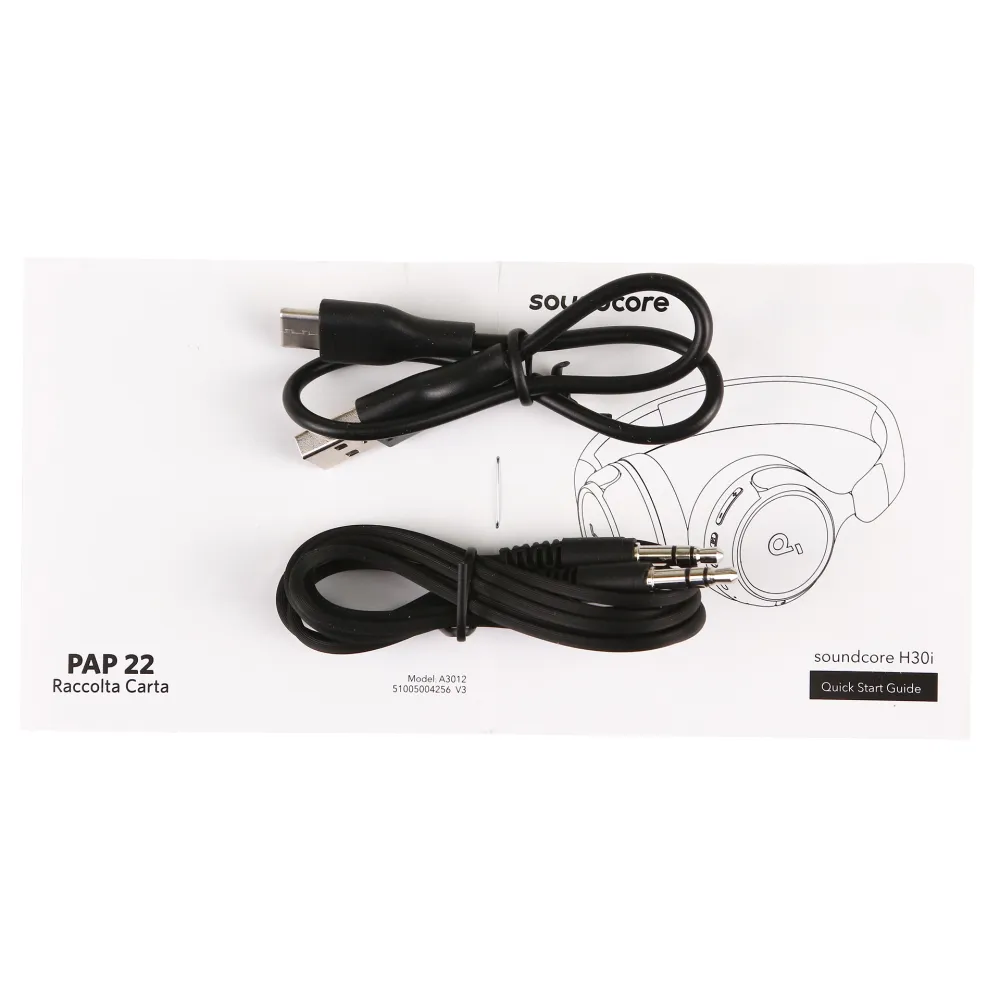 Bluetooth гарнитура Soundcore H30i, Black — фото 5