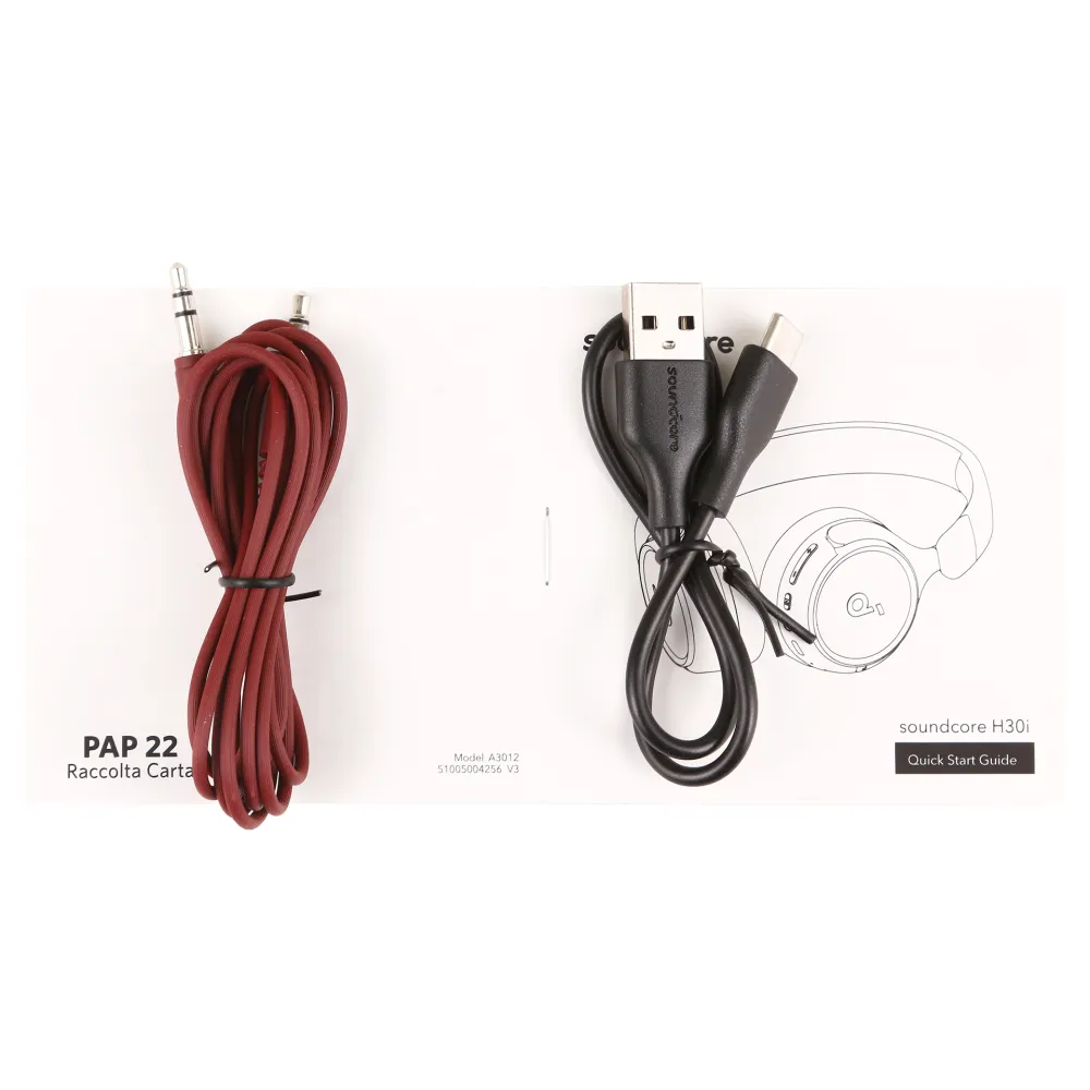 Bluetooth гарнитура Soundcore H30i, Red — фото 5