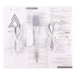 Bluetooth гарнитура Ajazz AHM09 Max, White — фото 4